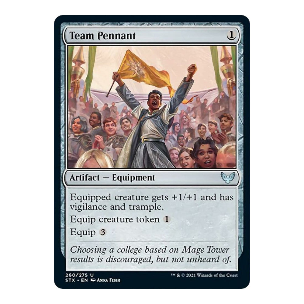 2021 Magic: The Gathering: Strixhaven: School of Mages (STX) - Team Pennant (#260, Uncommon) (, Near Mint)