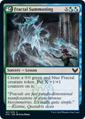 2021 Magic: The Gathering: Strixhaven: School of Mages (STX) - Fractal Summoning (#187, Common) (, Near Mint)