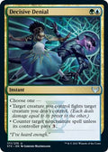 2021 Magic: The Gathering: Strixhaven: School of Mages (STX) - Decisive Denial (#177, Uncommon) (, Near Mint)