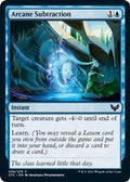 2021 Magic: The Gathering: Strixhaven: School of Mages (STX) - Arcane Subtraction (#36, Common) (, Near Mint)
