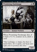 2021 Magic: The Gathering: Strixhaven: School of Mages (STX) - Promising Duskmage (#85, Common) (, Near Mint)