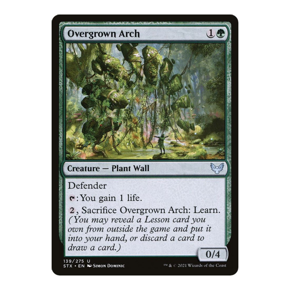 Overgrown Arch - Strixhaven: School of Mages () - Near Mint -