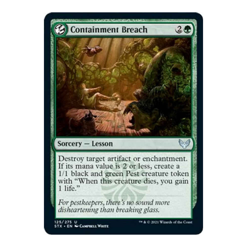 Containment Breach - Strixhaven: School of Mages () - Near Mint -