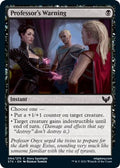 2021 Magic: The Gathering: Strixhaven: School of Mages (STX) - Professors Warning (#84, Common) (, Near Mint)