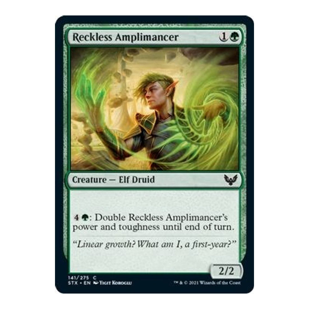 Reckless Amplimancer - Strixhaven: School of Mages () - Near Mint -