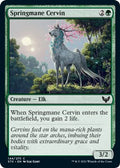 2021 Magic: The Gathering: Strixhaven: School of Mages (STX) - Springmane Cervin (#144, Common) (, Near Mint)