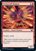 2021 Magic: The Gathering: Strixhaven: School of Mages (STX) - Twinscroll Shaman (#118, Common) (, Near Mint)