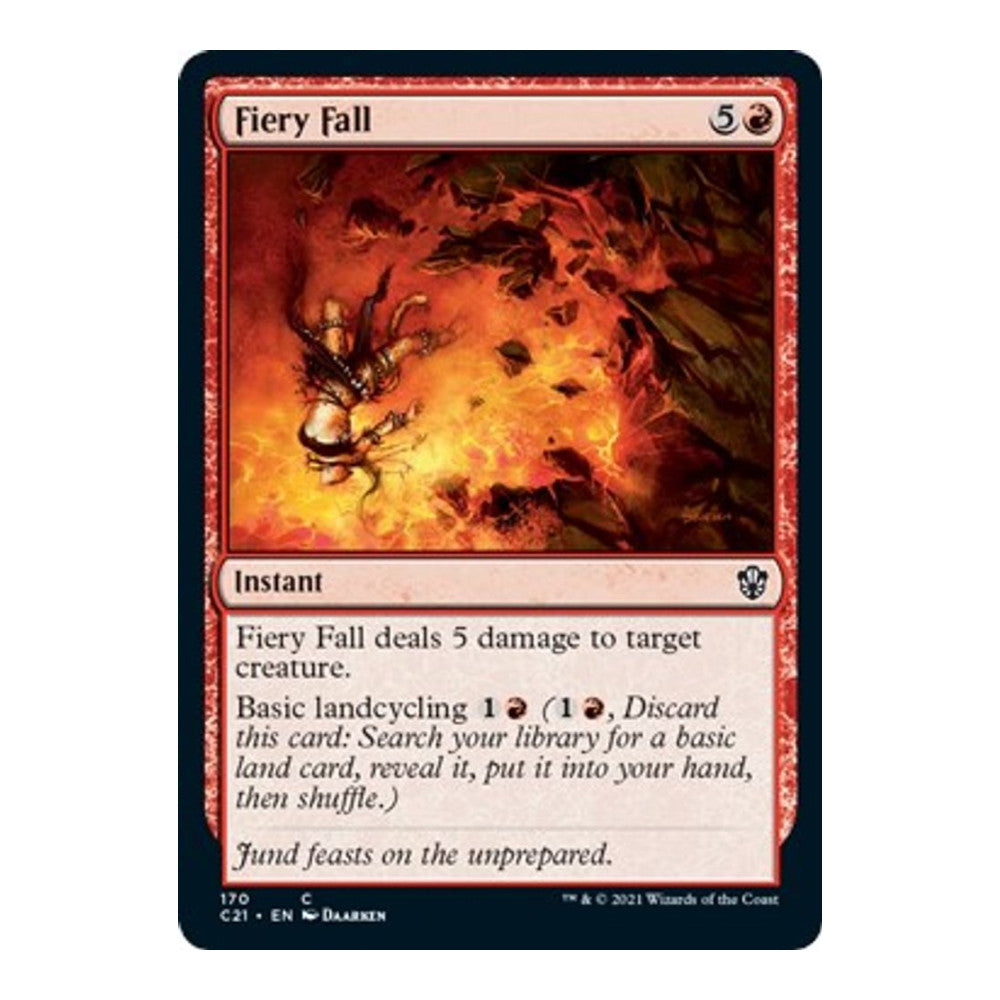 Fiery Fall - Commander 2021 () - Near Mint -