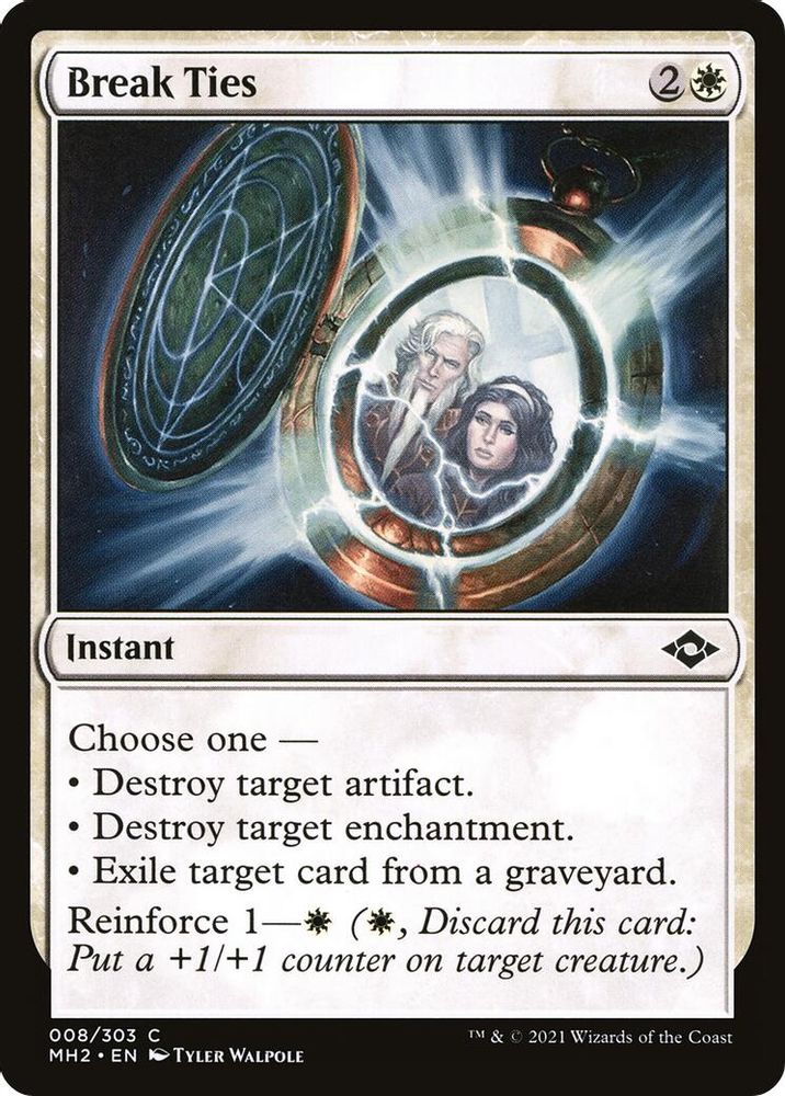 2021 Magic: The Gathering: Modern Horizons 2 (MH2) - Break Ties (#8, Common) (, Near Mint)
