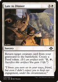 2021 Magic: The Gathering: Modern Horizons 2 (MH2) - Late to Dinner (#19, Common) (, Near Mint)