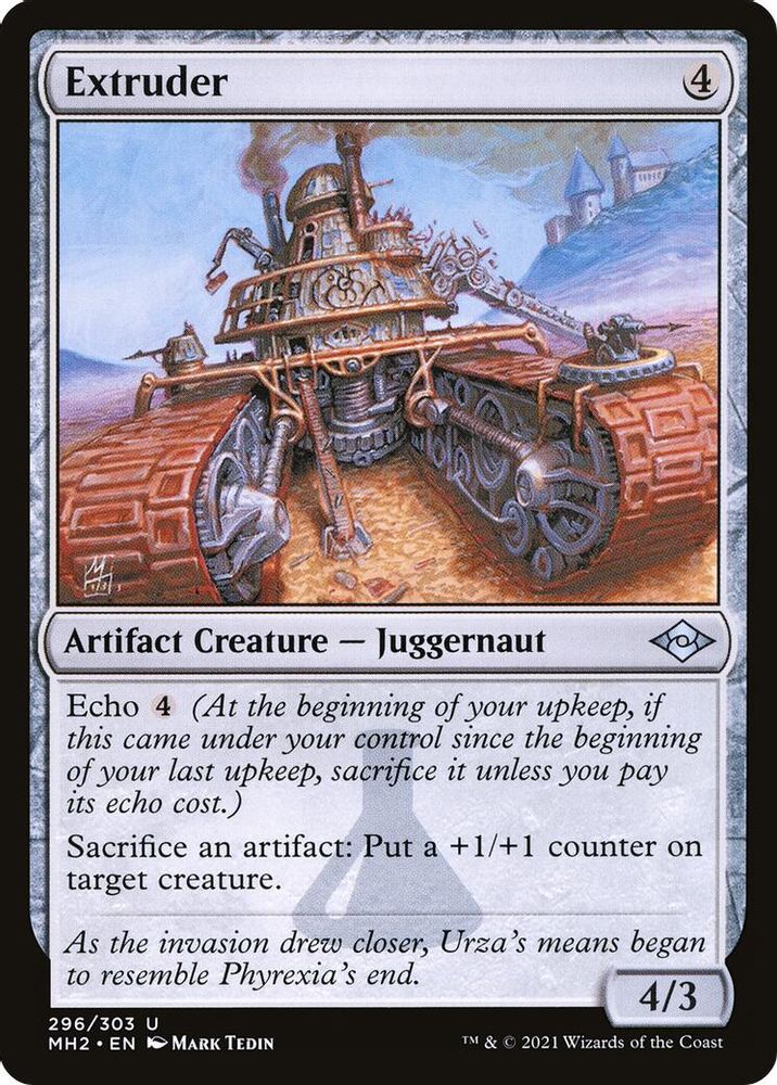 2021 Magic: The Gathering: Modern Horizons 2 (MH2) - Extruder (#296, Uncommon) (, Near Mint)