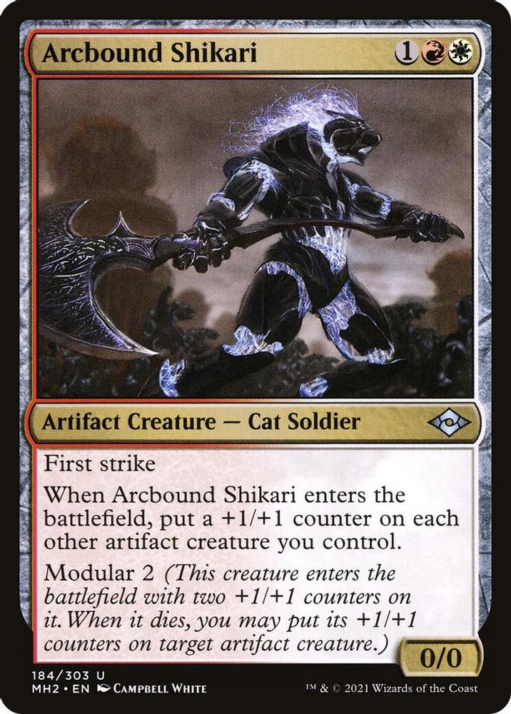 2021 Magic: The Gathering: Modern Horizons 2 (MH2) - Arcbound Shikari (#184, Uncommon) (, Near Mint)