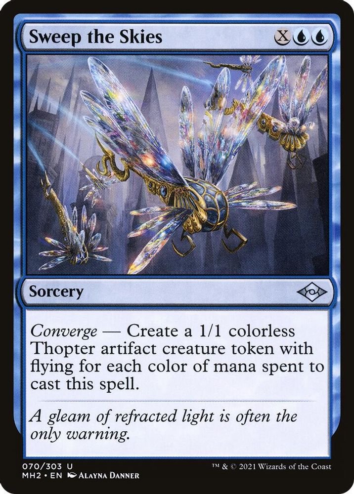 2021 Magic: The Gathering: Modern Horizons 2 (MH2) - Sweep the Skies (#70, Uncommon) (, Near Mint)
