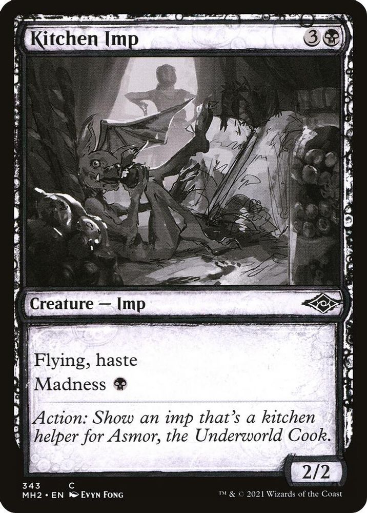 2021 Magic: The Gathering: Modern Horizons 2 (MH2) - Kitchen Imp Showcase (#343, Common) (, Near Mint)
