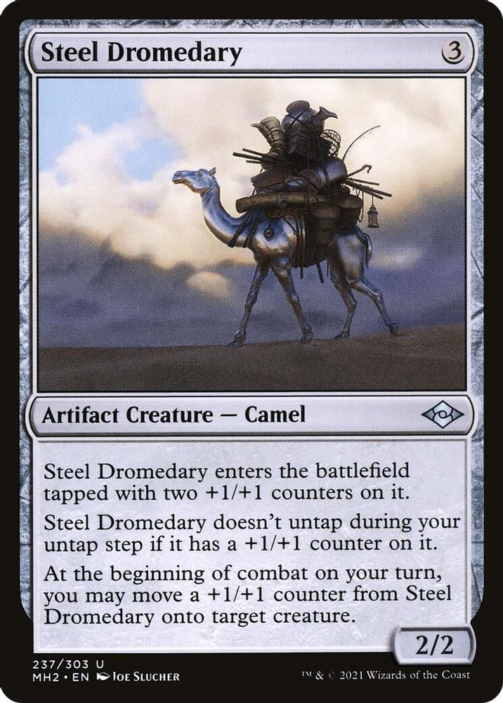 2021 Magic: The Gathering: Modern Horizons 2 (MH2) - Steel Dromedary (#237, Uncommon) (, Near Mint)