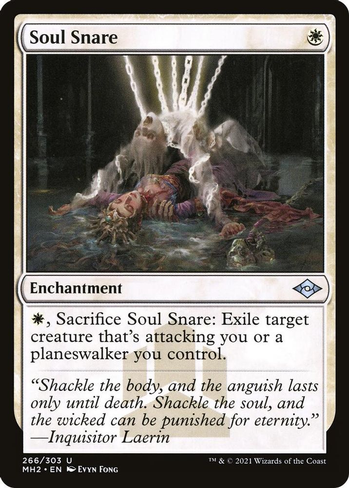 2021 Magic: The Gathering: Modern Horizons 2 (MH2) - Soul Snare (#266, Uncommon) (, Near Mint)
