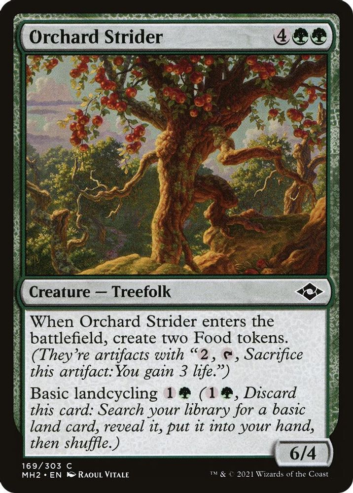 2021 Magic: The Gathering: Modern Horizons 2 (MH2) - Orchard Strider (#169, Common) (, Near Mint)