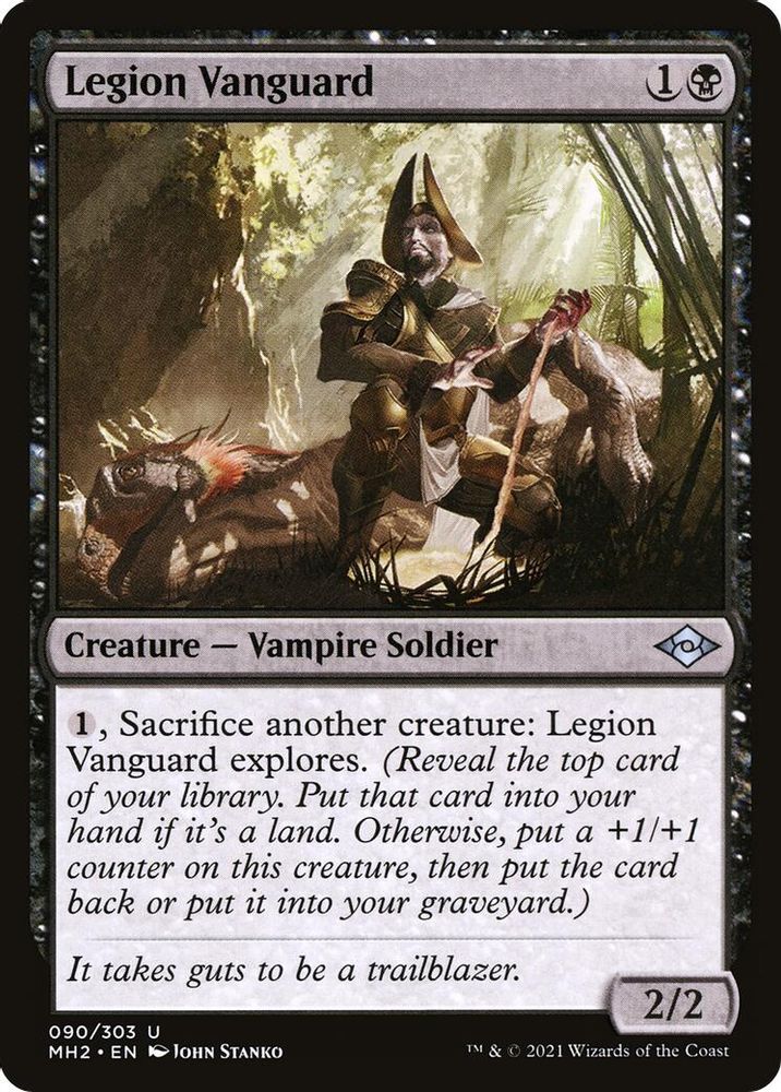 2021 Magic: The Gathering: Modern Horizons 2 (MH2) - Legion Vanguard (#90, Uncommon) (, Near Mint)