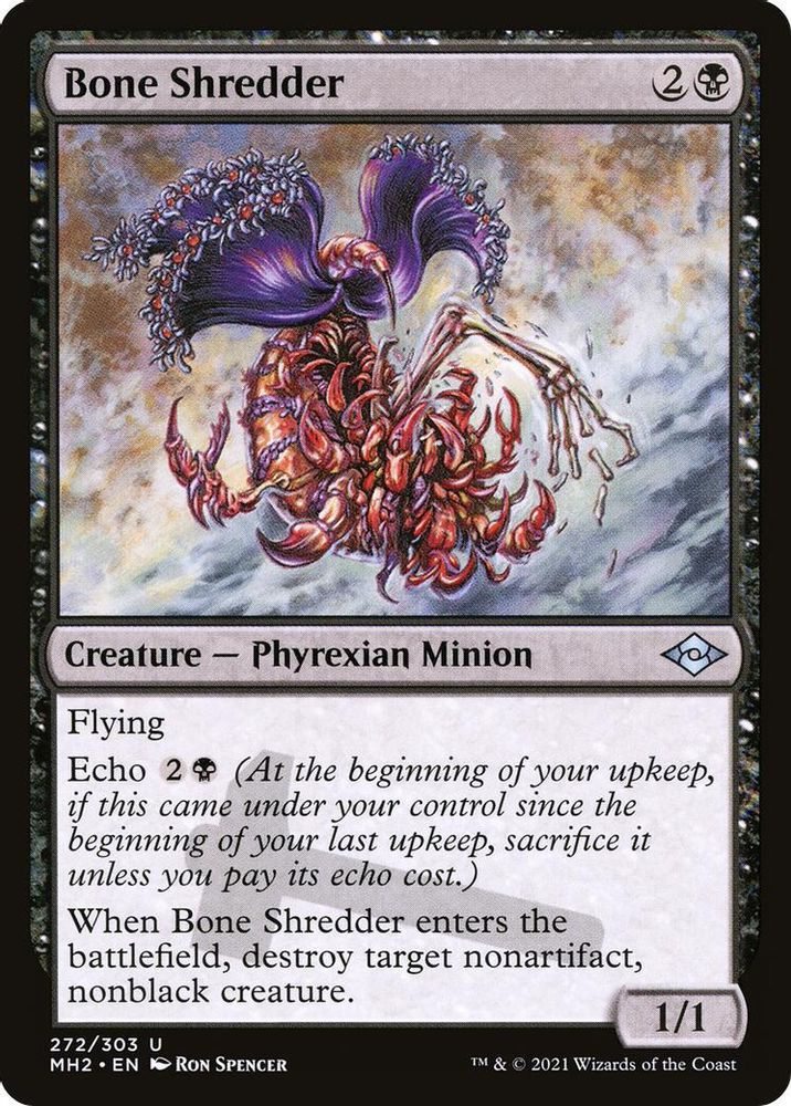2021 Magic: The Gathering: Modern Horizons 2 (MH2) - Bone Shredder (#272, Uncommon) (, Near Mint)
