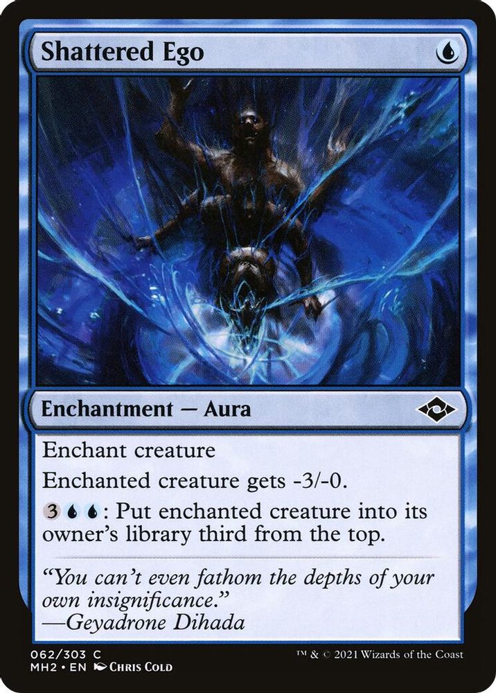 2021 Magic: The Gathering: Modern Horizons 2 (MH2) - Shattered Ego (#62, Common) (, Near Mint)
