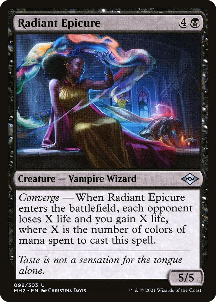 2021 Magic: The Gathering: Modern Horizons 2 (MH2) - Radiant Epicure (#98, Uncommon) (, Near Mint)