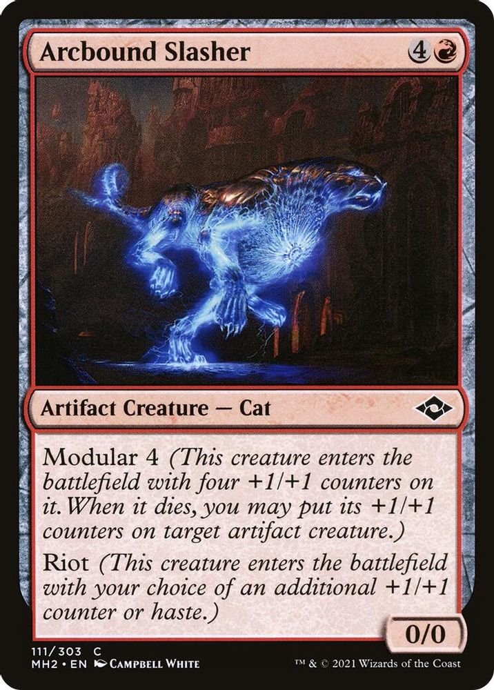 2021 Magic: The Gathering: Modern Horizons 2 (MH2) - Arcbound Slasher (#111, Common) (, Near Mint)