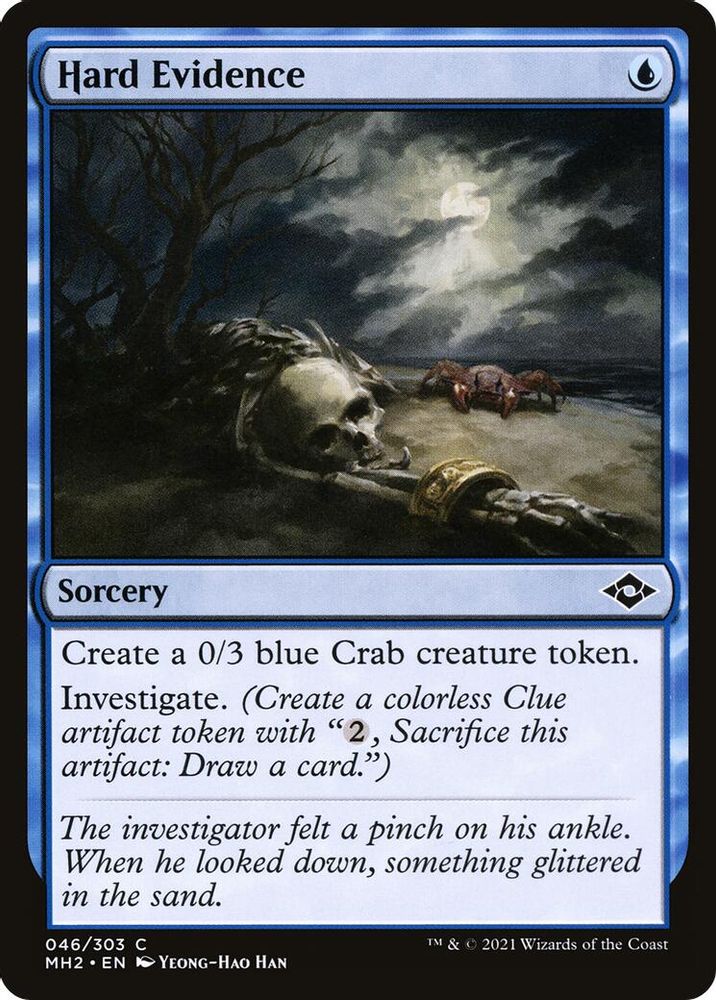 2021 Magic: The Gathering: Modern Horizons 2 (MH2) - Hard Evidence (#46, Common)