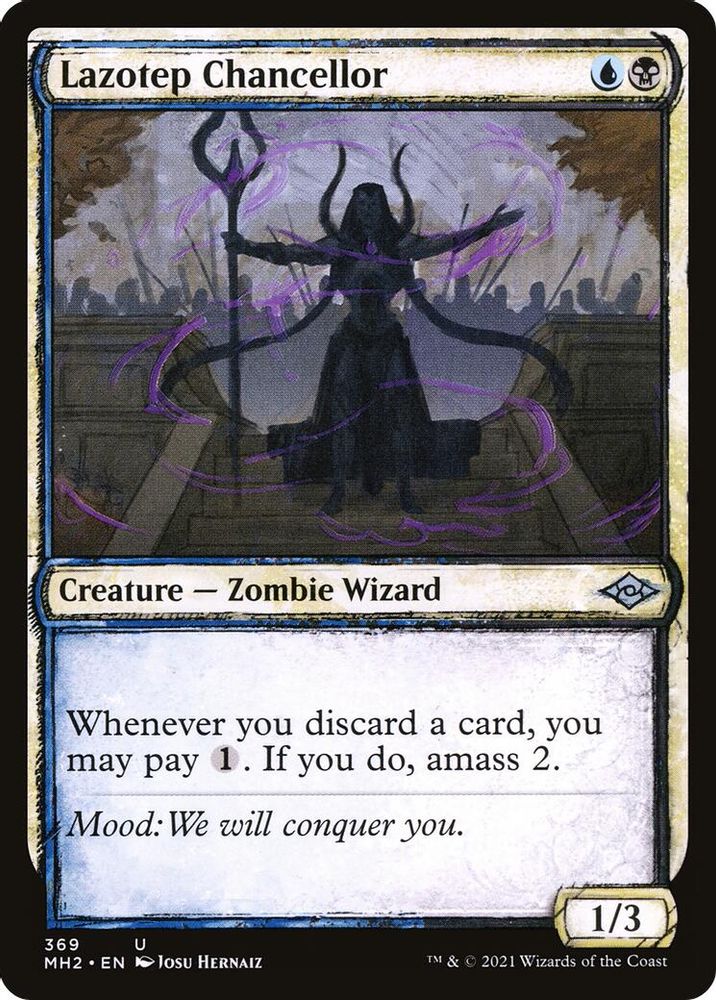 2021 Magic: The Gathering: Modern Horizons 2 (MH2) - Lazotep Chancellor Showcase (#369, Uncommon) (, Near Mint)
