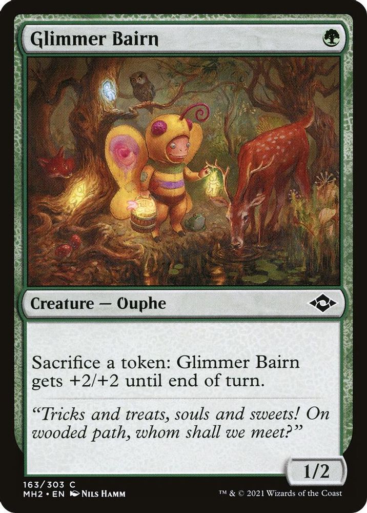 2021 Magic: The Gathering: Modern Horizons 2 (MH2) - Glimmer Bairn (#163, Common) (, Near Mint)