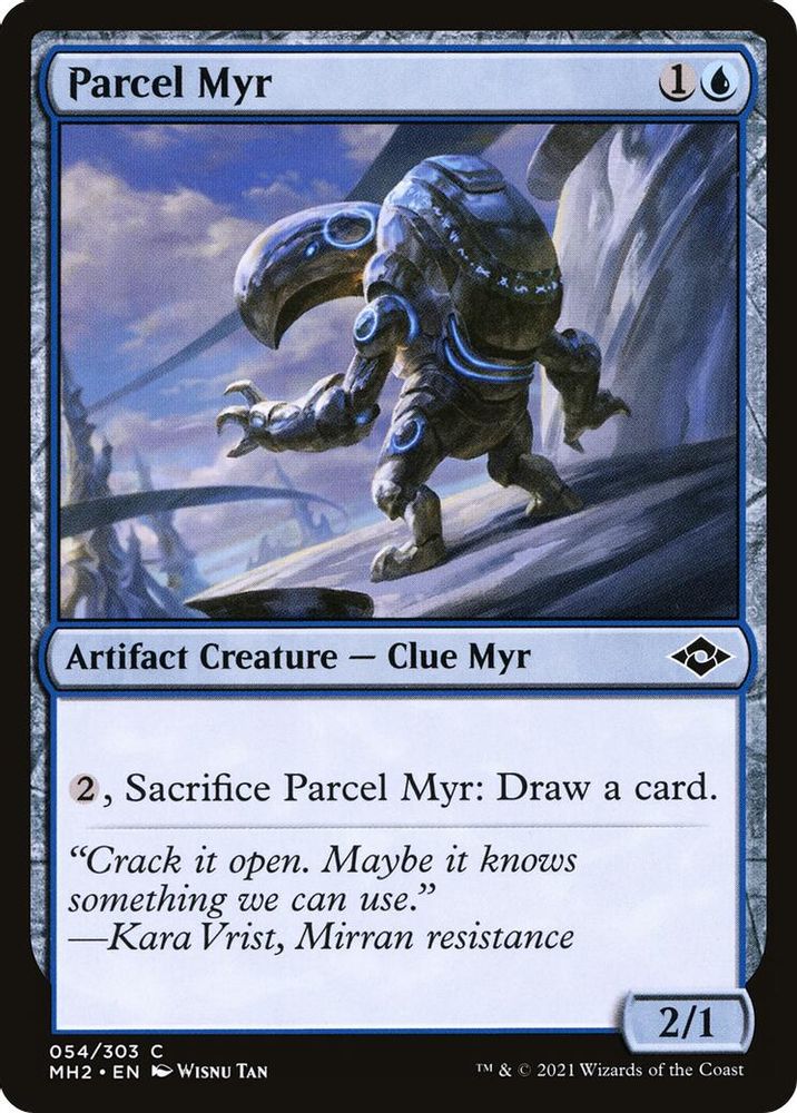 2021 Magic: The Gathering: Modern Horizons 2 (MH2) - Parcel Myr (#54, Common)