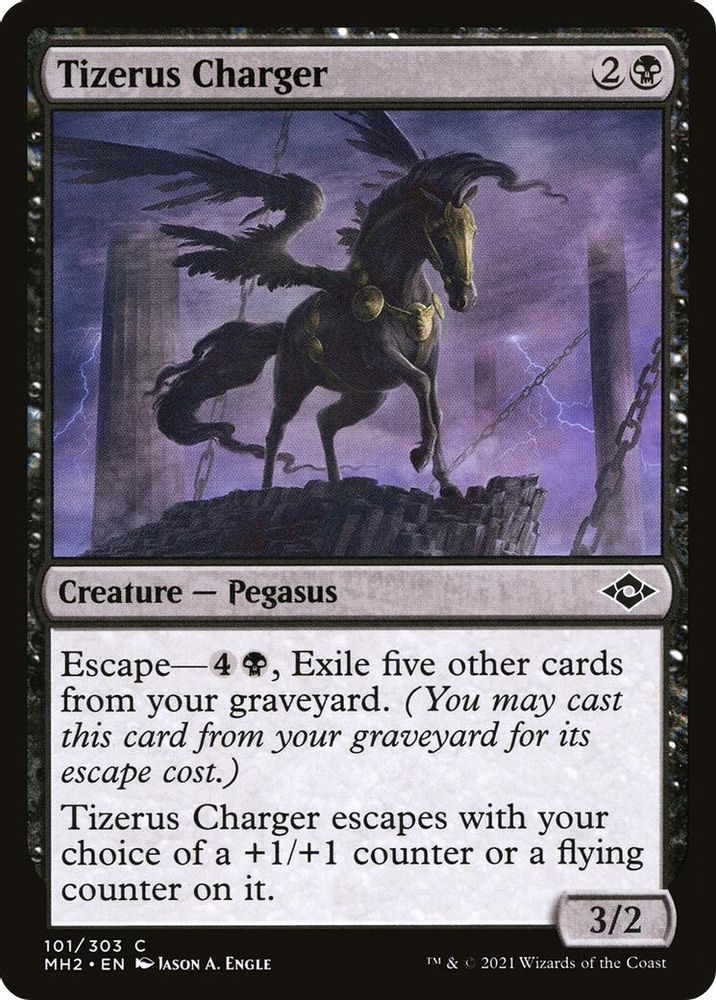 2021 Magic: The Gathering: Modern Horizons 2 (MH2) - Tizerus Charger (#101, Common) (, Near Mint)