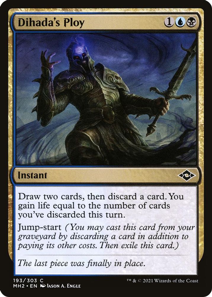 2021 Magic: The Gathering: Modern Horizons 2 (MH2) - Dihadas Ploy (#193, Common) (, Near Mint)