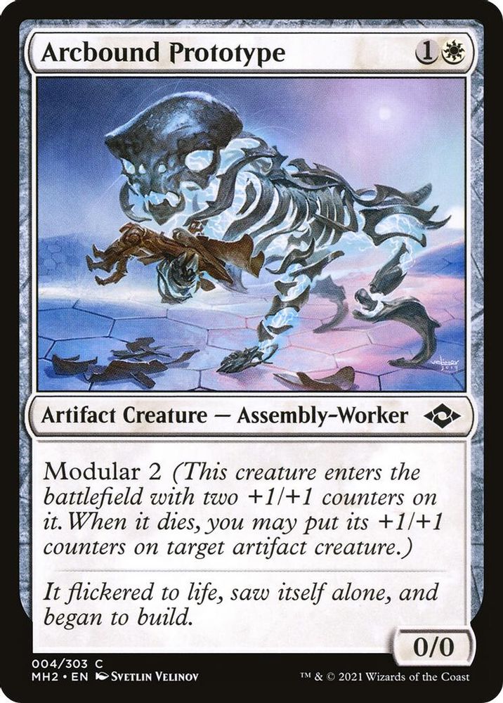 2021 Magic: The Gathering: Modern Horizons 2 (MH2) - Arcbound Prototype (#4, Common) (, Near Mint)