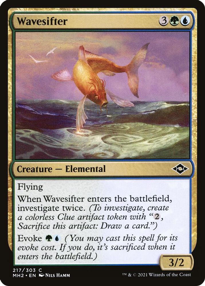 2021 Magic: The Gathering: Modern Horizons 2 (MH2) - Wavesifter (#217, Common) (, Near Mint)