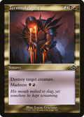 2021 Magic: The Gathering: Modern Horizons 2 (MH2) - Terminal Agony Retro Frame (#424, Common) (, Near Mint)