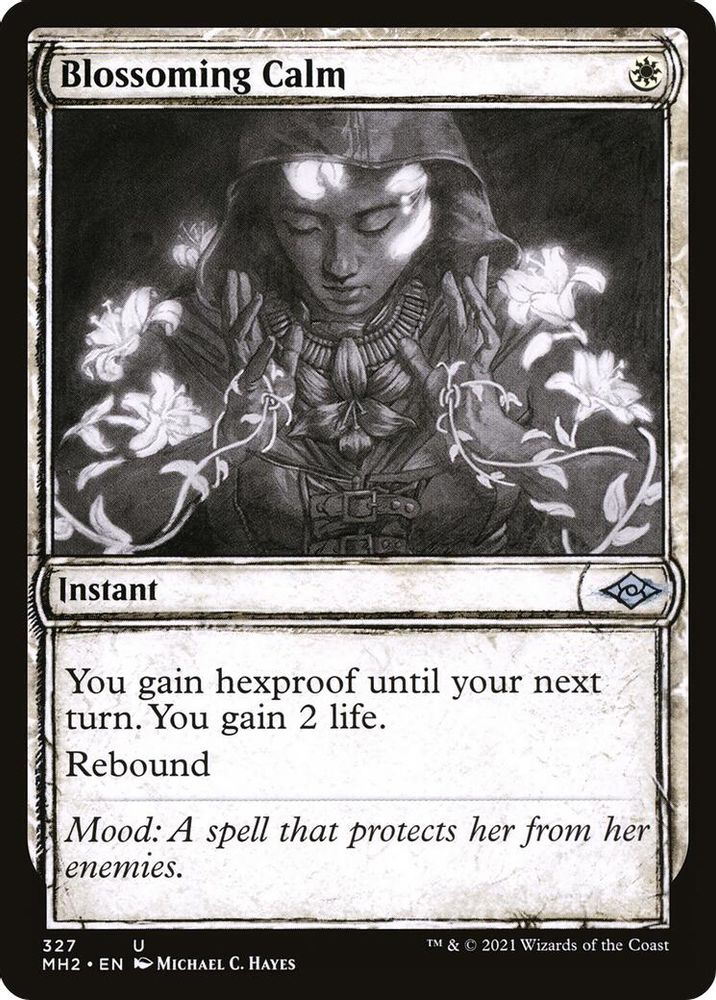 2021 Magic: The Gathering: Modern Horizons 2 (MH2) - Blossoming Calm Showcase (#327, Uncommon) (, Near Mint)