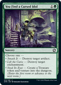 2021 Magic: The Gathering: Adventures in the Forgotten Realms (AFR) - You Find a Cursed Idol (#213, Common) (, Near Mint)