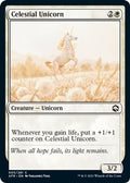 2021 Magic: The Gathering: Adventures in the Forgotten Realms (AFR) - Celestial Unicorn (#5, Common) (, Near Mint)