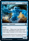 2021 Magic: The Gathering: Adventures in the Forgotten Realms (AFR) - Air Cult Elemental (#45, Common) (, Near Mint)