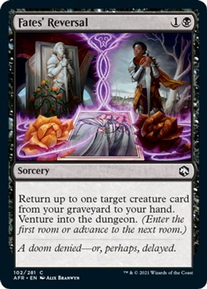 2021 Magic: The Gathering: Adventures in the Forgotten Realms (AFR) - Fates Reversal (#102, Common) (, Near Mint)