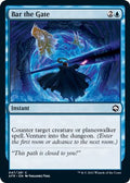 2021 Magic: The Gathering: Adventures in the Forgotten Realms (AFR) - Bar the Gate (#47, Common) (, Near Mint)