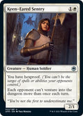 2021 Magic: The Gathering: Adventures in the Forgotten Realms (AFR) - Keen Eared Sentry (#22, Uncommon) (, Near Mint)