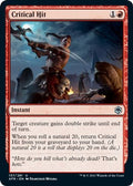 2021 Magic: The Gathering: Adventures in the Forgotten Realms (AFR) - Critical Hit (#137, Uncommon) (, Near Mint)