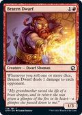 2021 Magic: The Gathering: Adventures in the Forgotten Realms (AFR) - Brazen Dwarf (#134, Common)