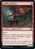 2021 Magic: The Gathering: Adventures in the Forgotten Realms (AFR) - Goblin Javelineer (#144, Common) (, Near Mint)