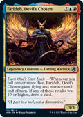 2021 Magic: The Gathering: Adventures in the Forgotten Realms (AFR) - Farideh Devils Chosen (#221, Uncommon) (, Near Mint)