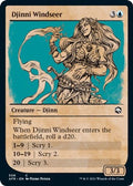 2021 Magic: The Gathering: Adventures in the Forgotten Realms (AFR) - Djinni Windseer Showcase (#306, Common) (, Near Mint)