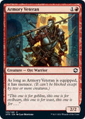 2021 Magic: The Gathering: Adventures in the Forgotten Realms (AFR) - Armory Veteran (#130, Common) (, Near Mint)