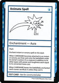 2019 Magic: The Gathering: Mystery Booster: Convention Edition Exclusives (CMB1) - Animate Spell No PW Symbol (#16, Special) (, Near Mint)