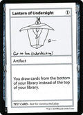 2019 Magic: The Gathering: Mystery Booster: Convention Edition Exclusives (CMB1) - Lantern of Undersight No PW Symbol (#106, Special) (, Near Mint)